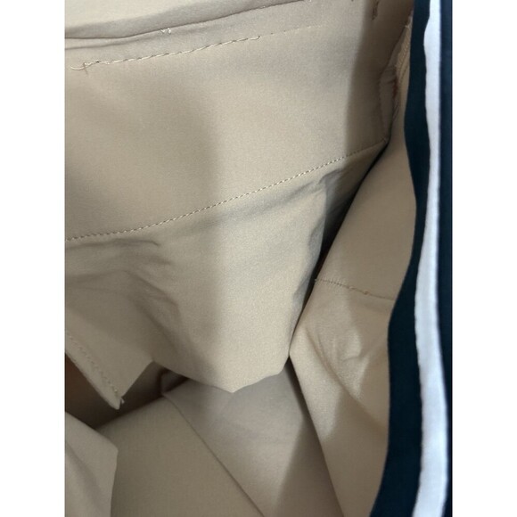 Diane von Furstenberg Women High Rise Pleated Straight Slacks Camel S4 Heavy Wtg - Picture 14 of 16